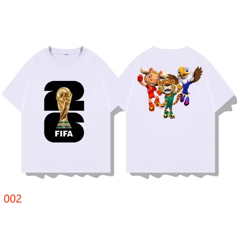 【tops】FIFAプリントTシャツ K0560