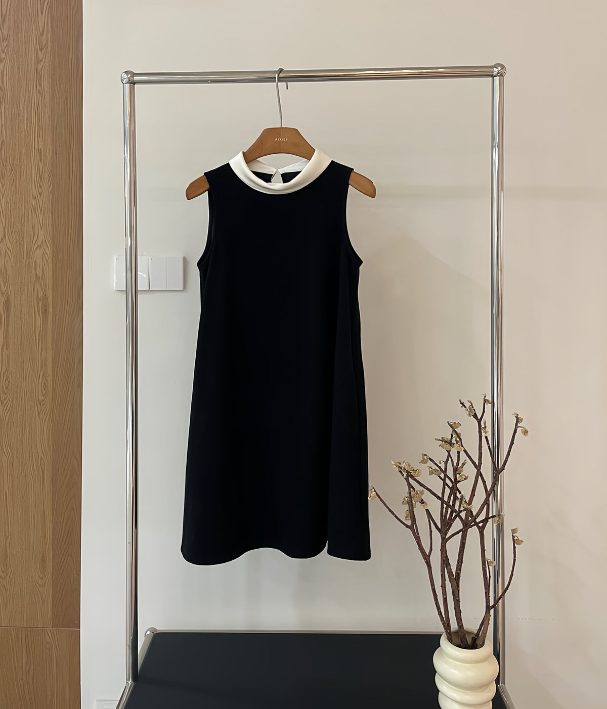 【dress】ノースリーブミニワンピース　K0626