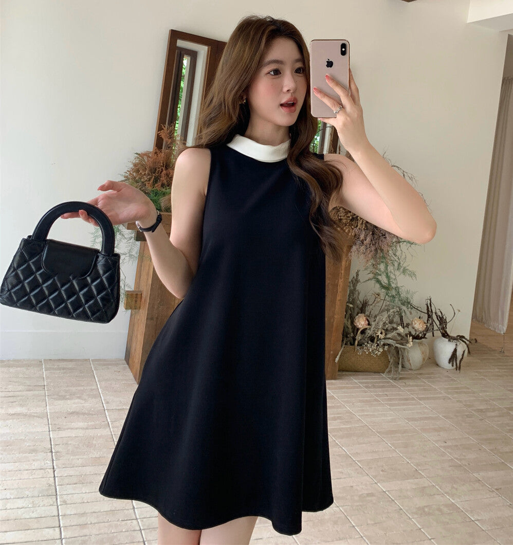 【dress】ノースリーブミニワンピース　K0626