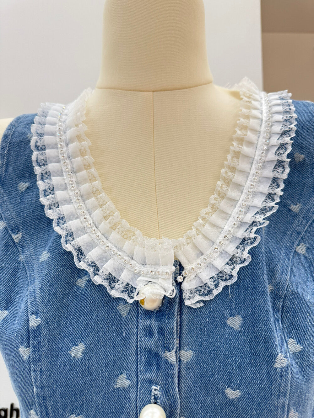 【set】ハートモチーフデニムセット   N3741