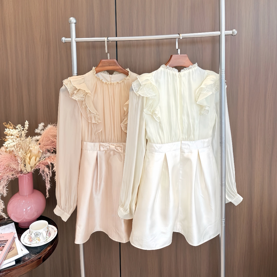 【dress】フリルミニワンピース   K0630