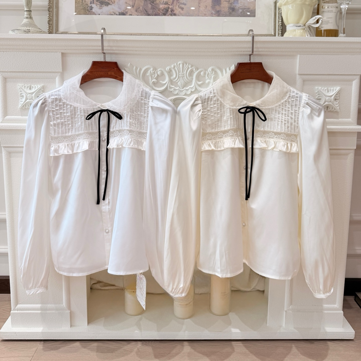 【tops】リボンブラウス K0634