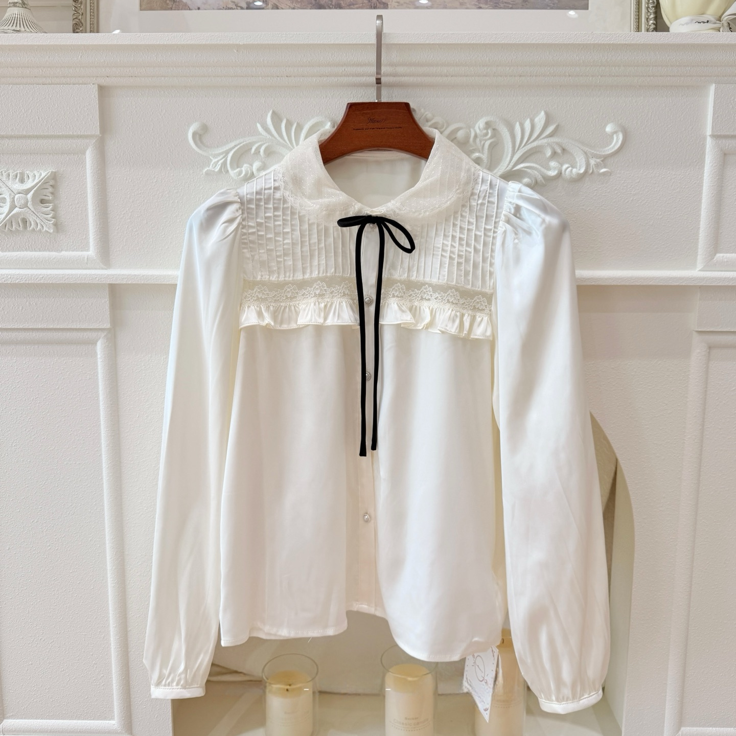 【tops】リボンブラウス K0634