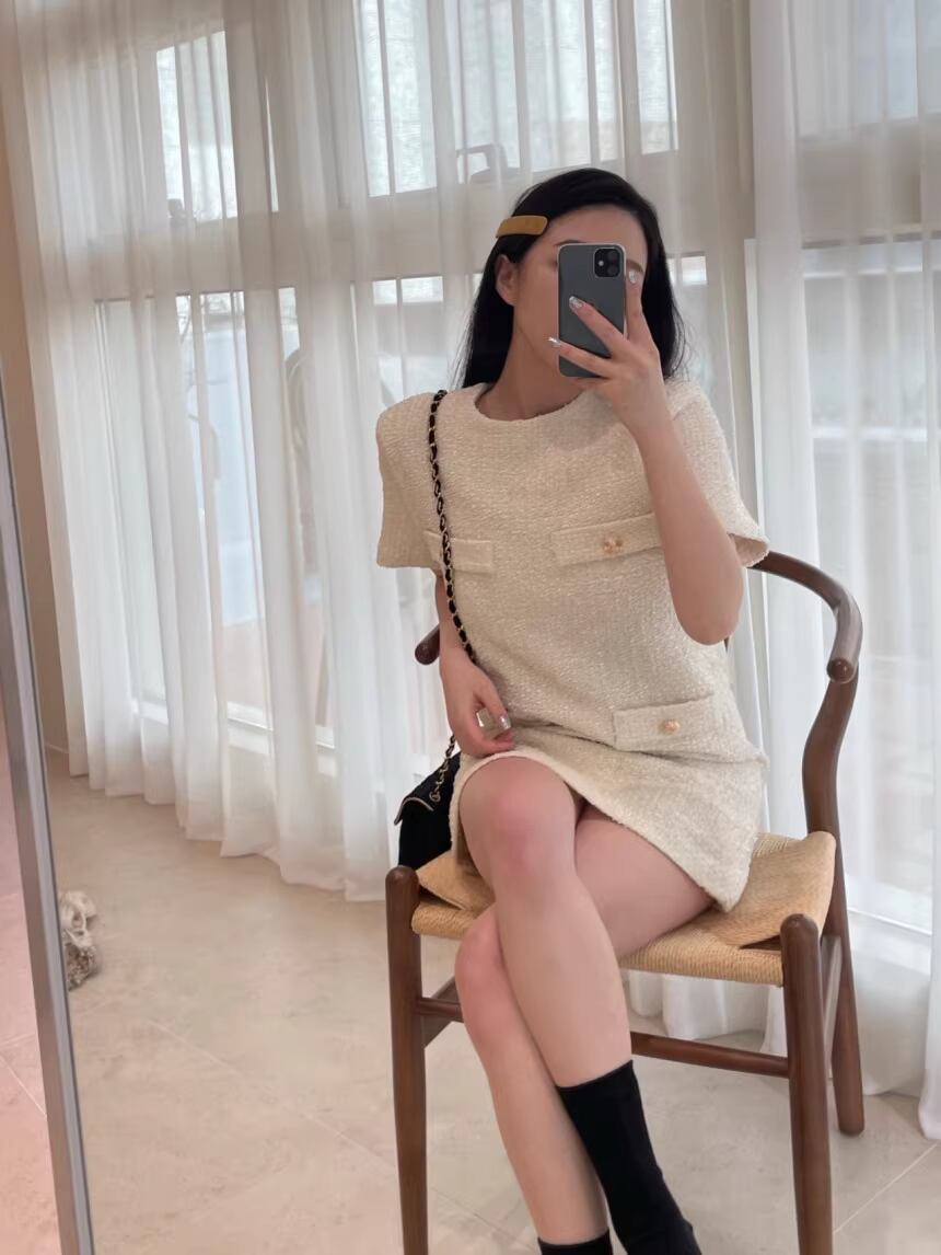 【dress】半袖ゆったりワンピースF7471