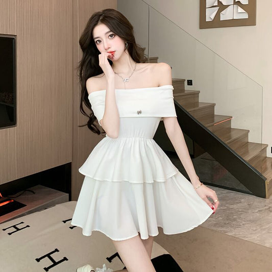 【dress】オフショルダーワンピース G20498