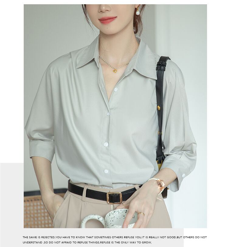 【tops】ファッションデザインブラウスG21074