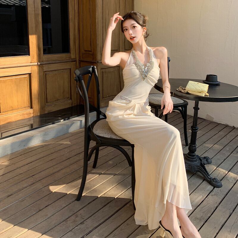 【dress】ホルターネックワンピース　M29727