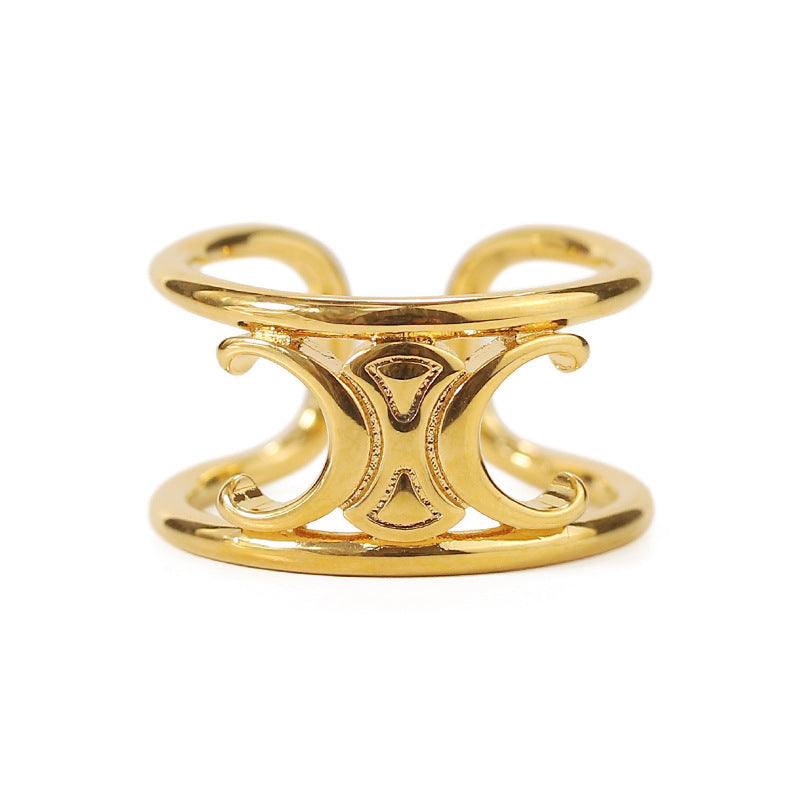 【小物】英字柄指輪アクセサリーG21657