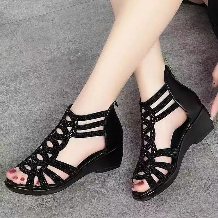 【shoes】カットワークサンダル　M30225