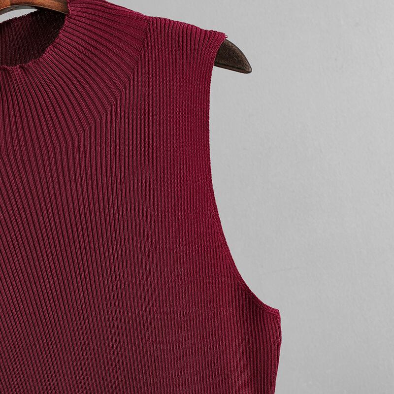 【dress】ノースリーブニットワンピース　M29734