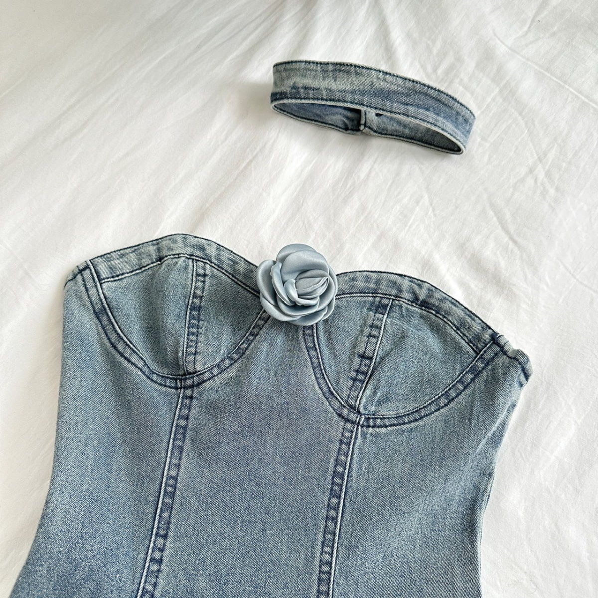 【dress】ベアトップワンピース　M24399