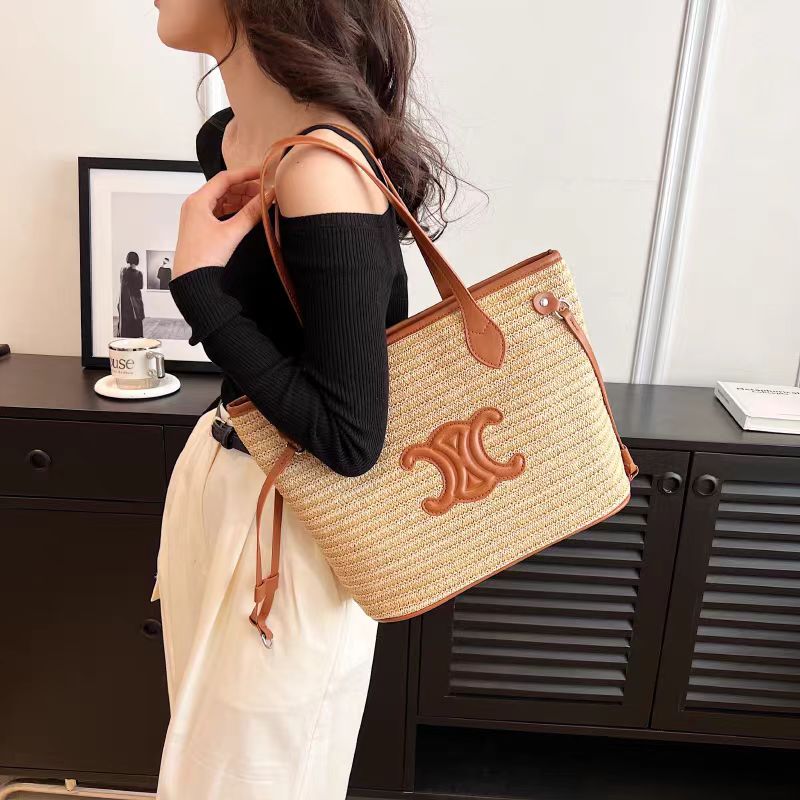 【小物】OL通勤大容量カゴバッグG21743