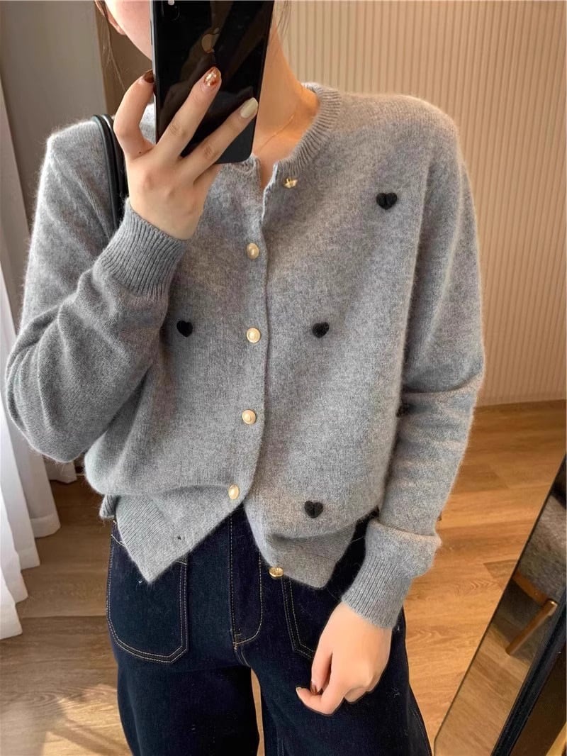 【outer】ニットカーデ　M25849