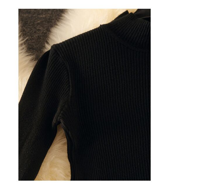 【set】好感度UP!気質満点レトロ長袖セーター+オシャレベストエレガント２点セット G3815