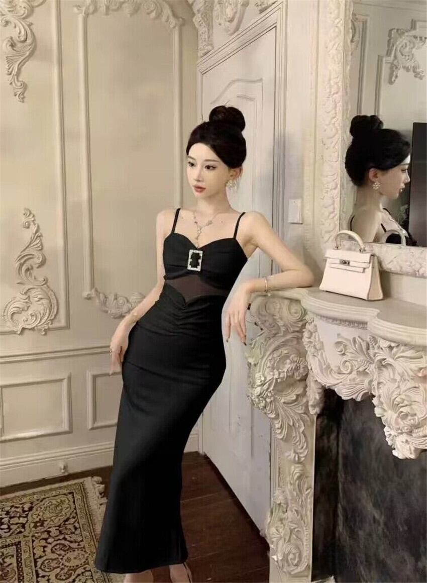 【dress】体型カバーキャミワンピース G21095