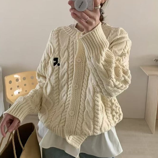 【outer】ニットカーデ　M28823
