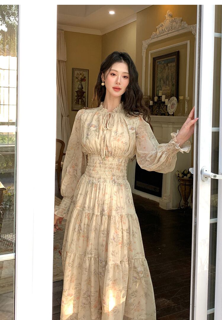 【dress】花柄ワンピース　M29733