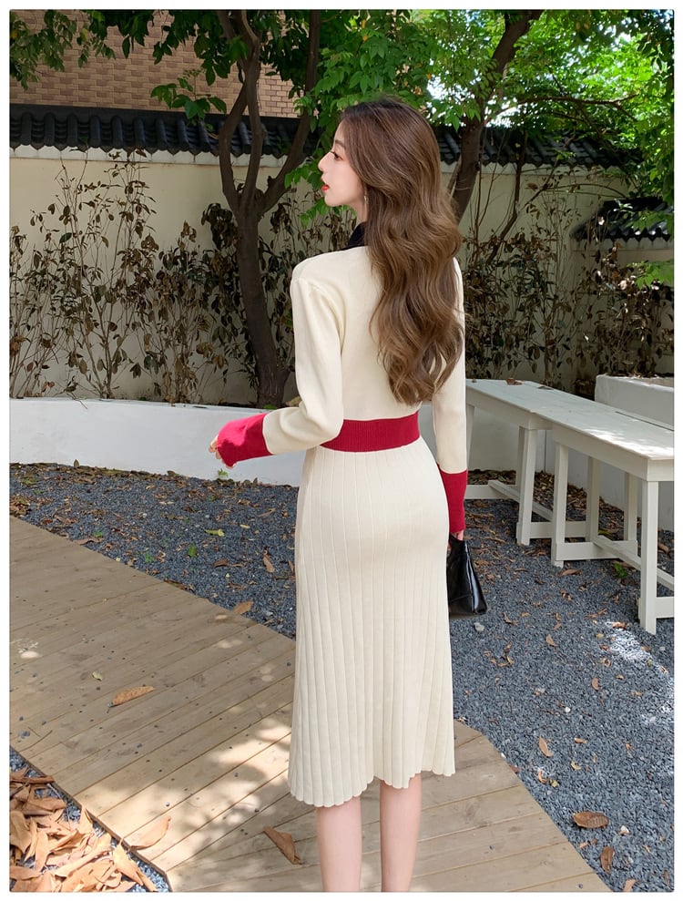 【dress】ニットワンピース　M27470