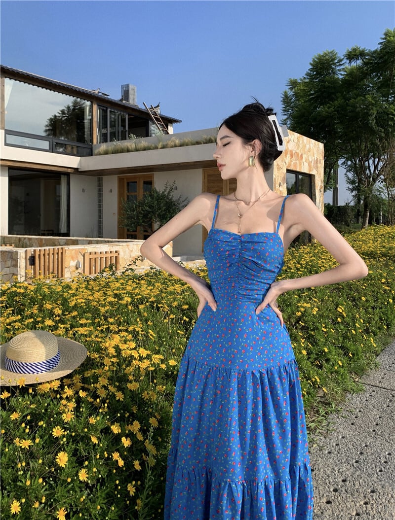 【dress】リボン付きキャミワンピース　M24924