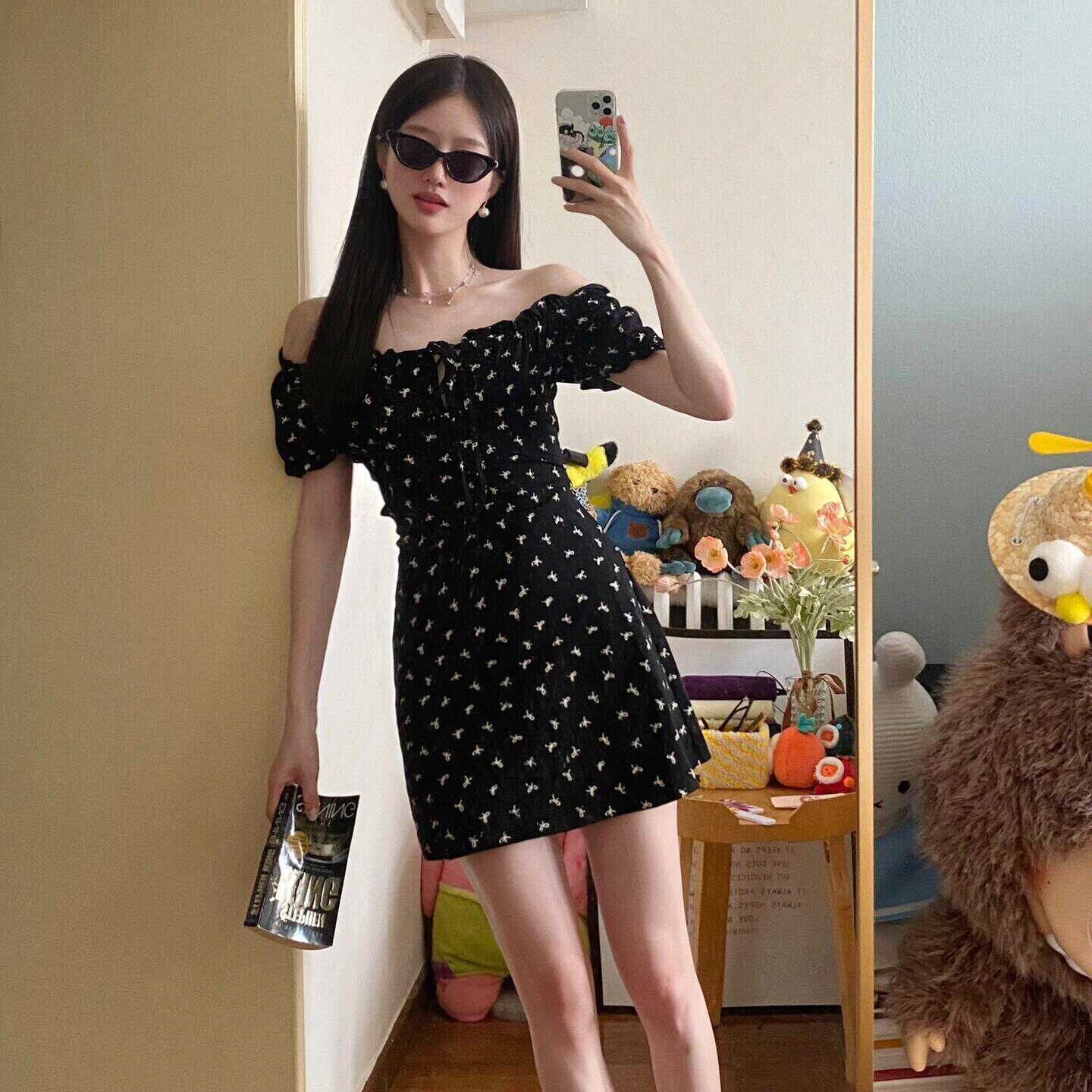 【dress】プリントワンピース　M30054