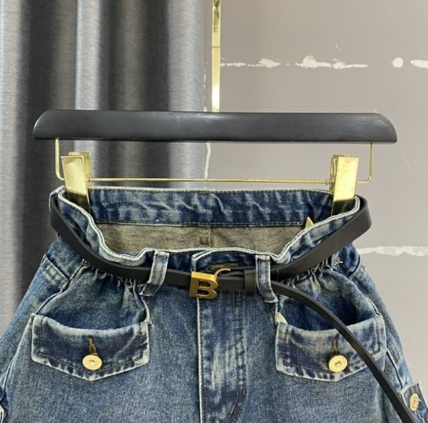 【bottoms】ハイウエストショートパンツG20940