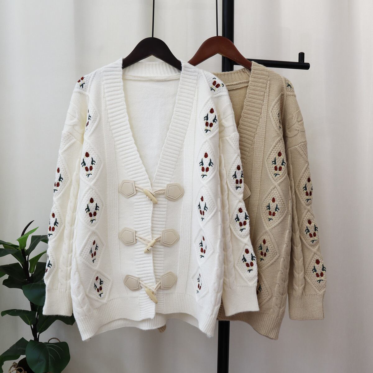 【outer】ニットカーデ　M19016