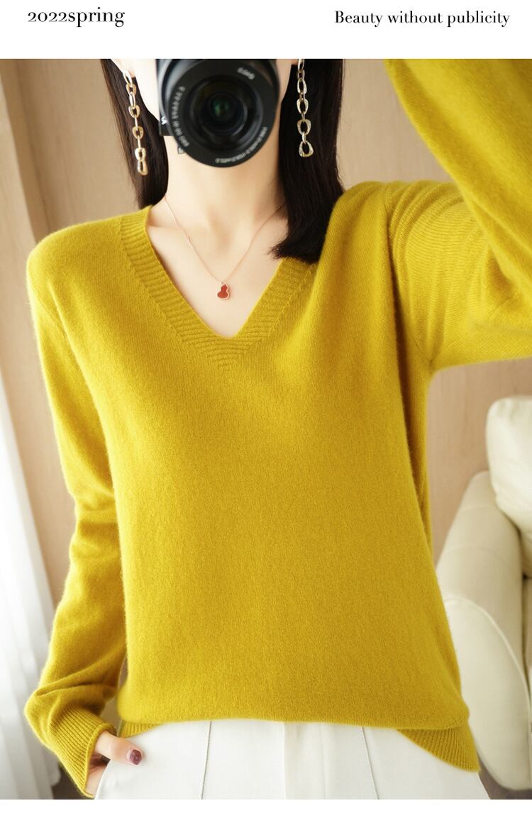 【tops】ニットプルオーバー　M19160