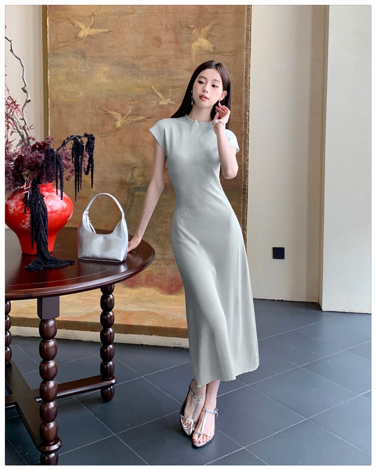 【dress】ニットワンピース　M24370
