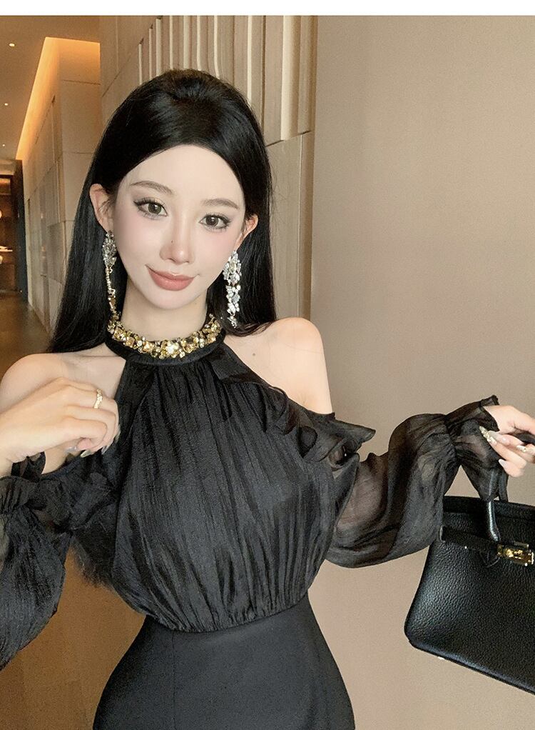 【dress】オフショルダーデートワンピース　M28280