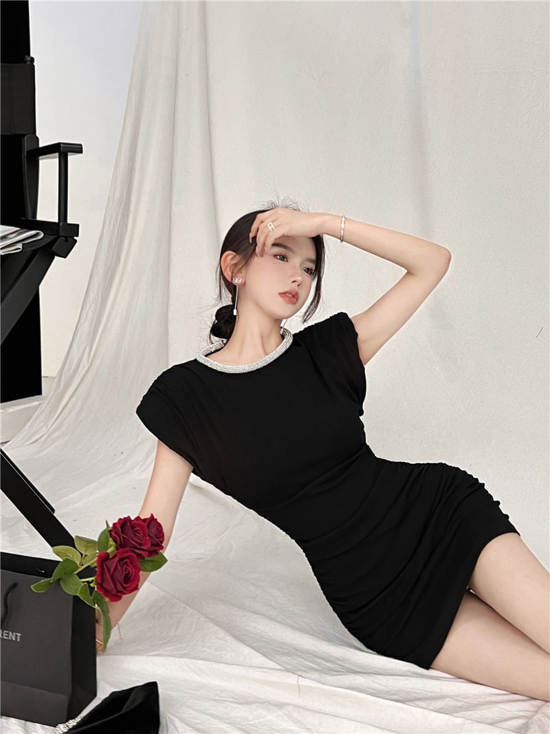 【dress】ノースリーブワンピース　M24186