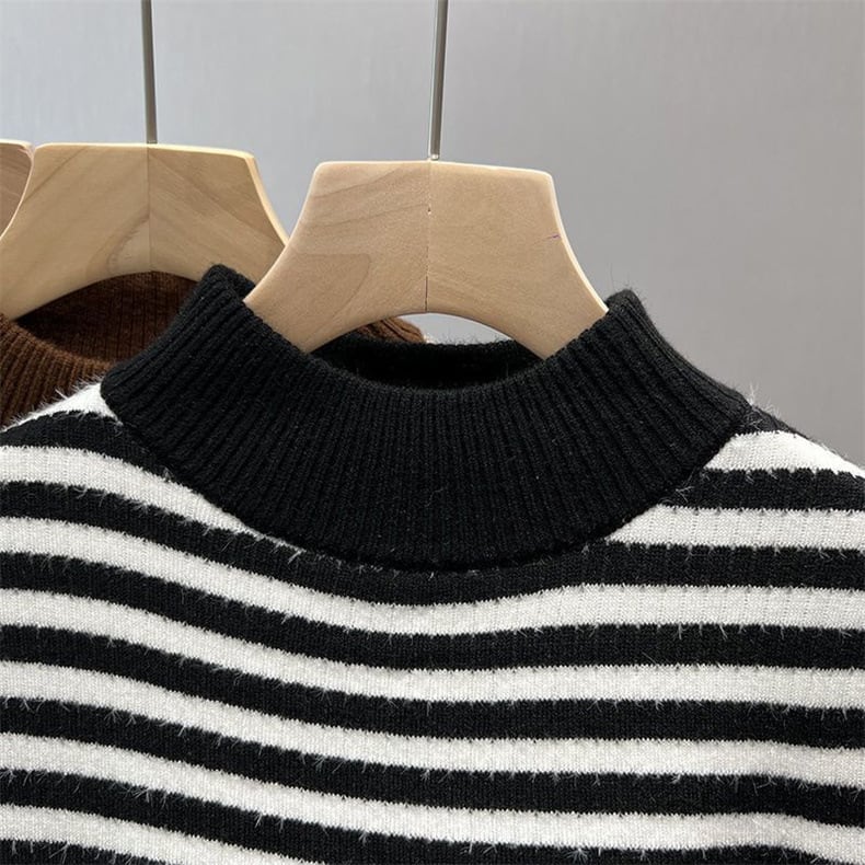 【tops】裹起毛ニットトップス　M27148
