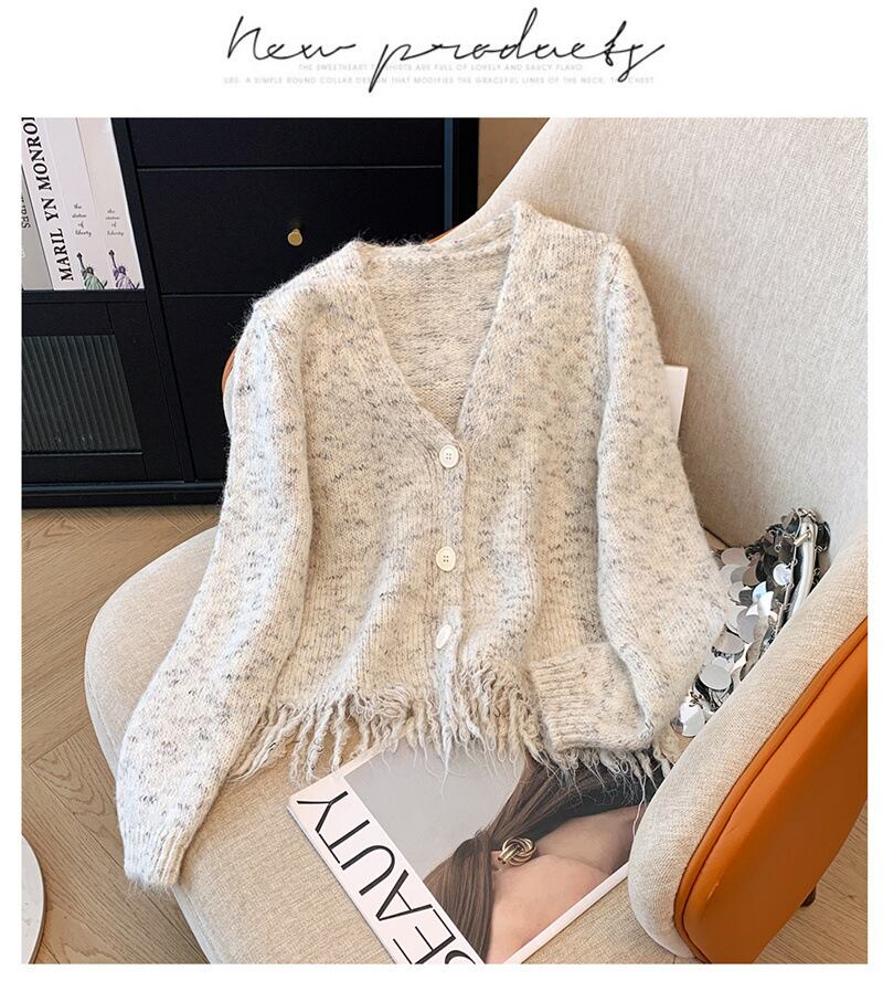 【outer】ニットカーデ　M27209