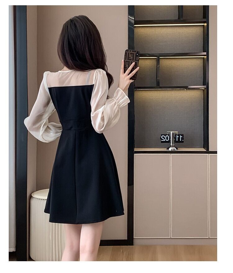 【dress】ドッキングワンピース　M18756
