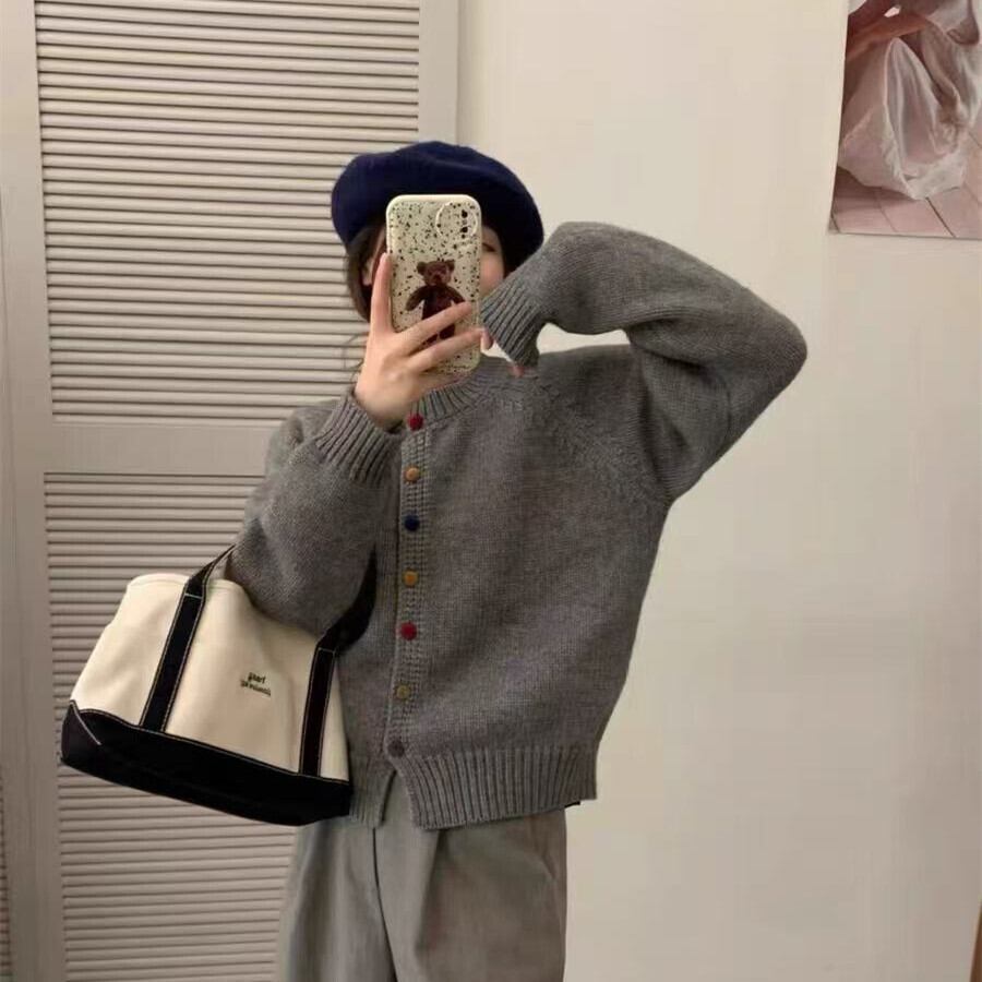 【outer】ニットカーデ　M29030