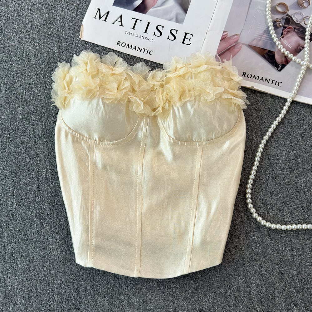 【tops】立体フラワーベアトップ　M23934