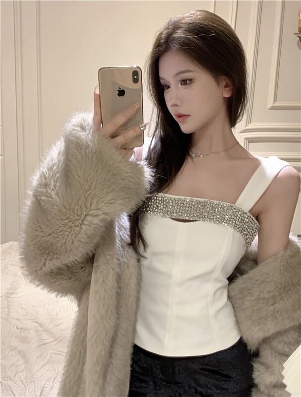 【tops】ダイヤモンドキャミソール G21206