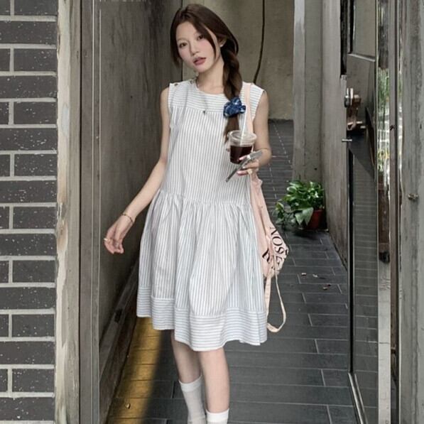 【dress】ノースリーブワンピース　M30110