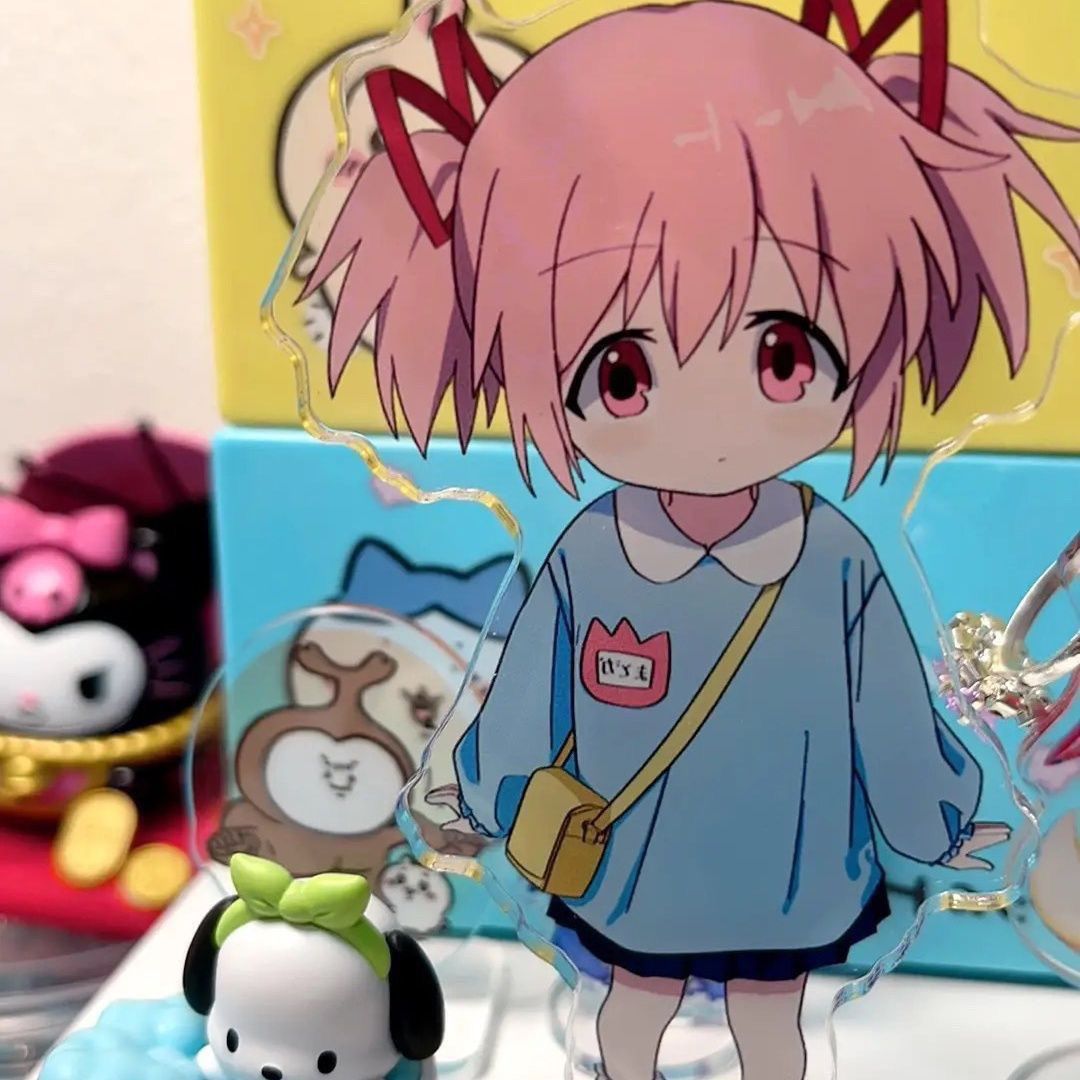 【GOODS】まどマギ まどか ほむら 幼稚園 アクリルスタンド Q2388