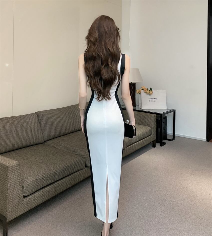 【dress】ファッション気質満点セクシー着痩せ肩見せタイトレディースワンピース G14460