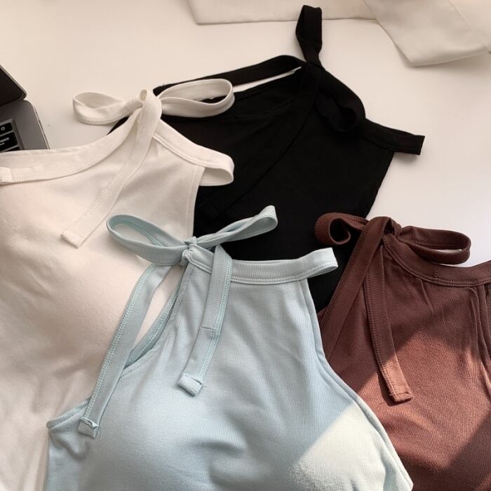 【tops】ホルターネックキャミソール　M30247