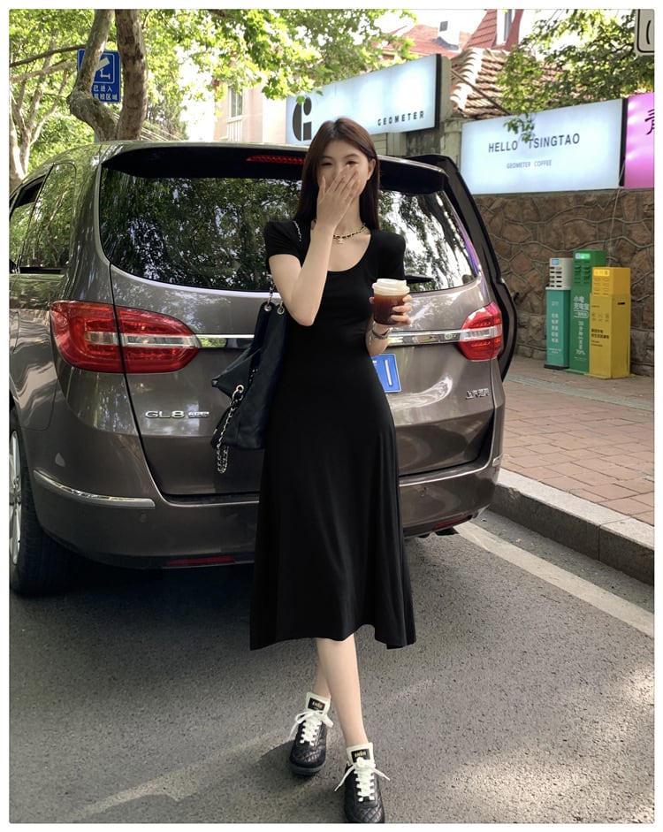 【dress】バックレスワンピース　M24579