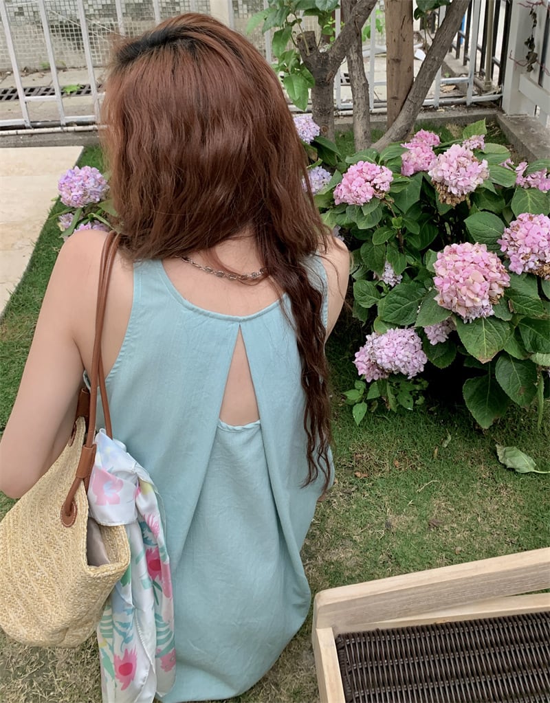 【dress】ノースリーブワンピース　M25058