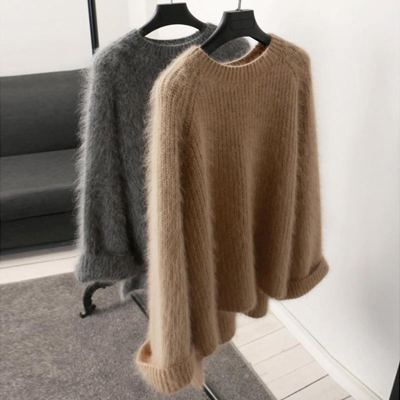 【tops】クルーネックニットセーター　M28876