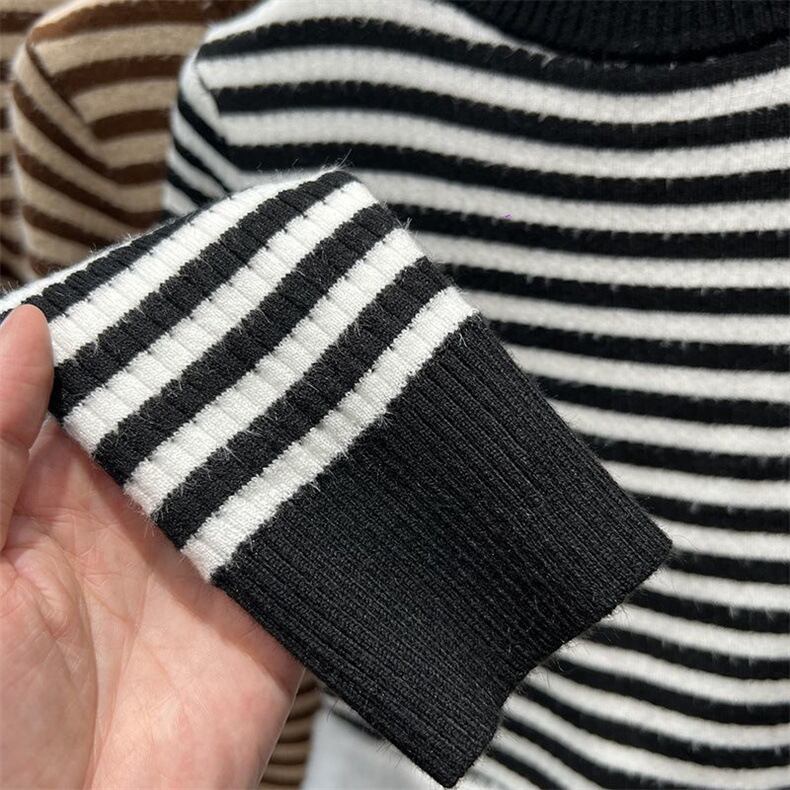【tops】裹起毛ニットトップス　M27148