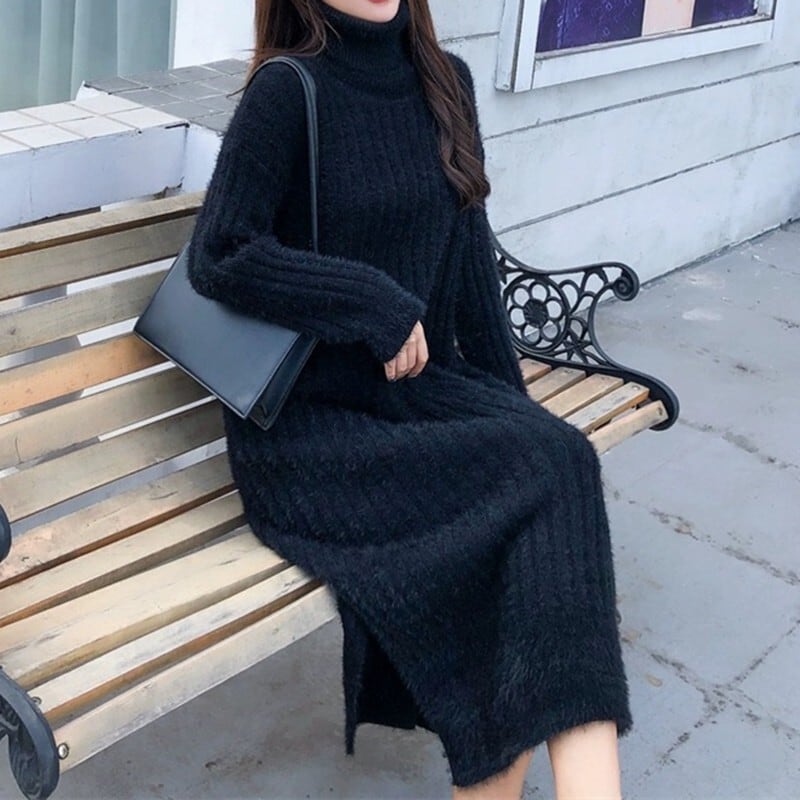 【dress】ニットワンピース　M25639