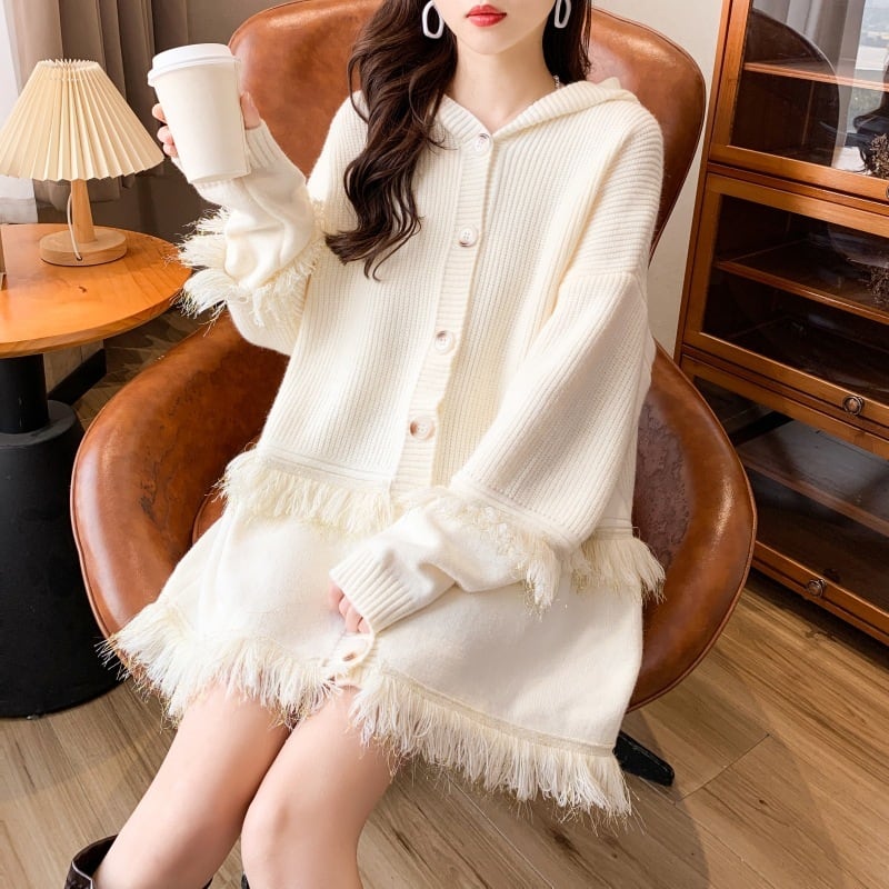 【outer】ニットカーデ　M26028