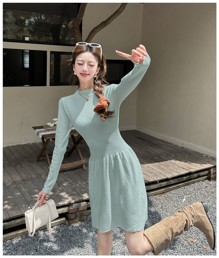 【dress】ニットワンピース　M25771