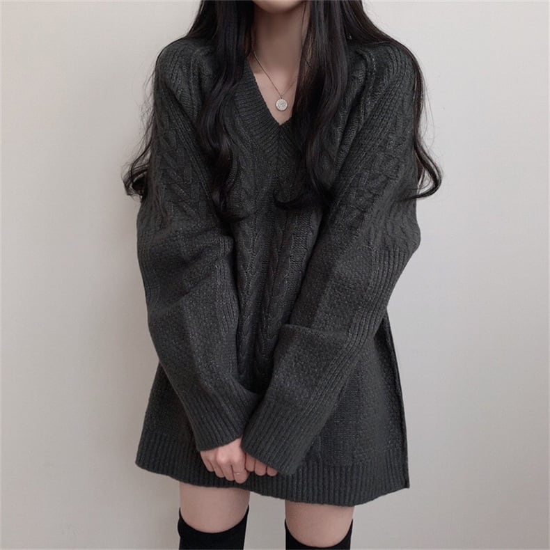 【tops】ニットセーター　M25793