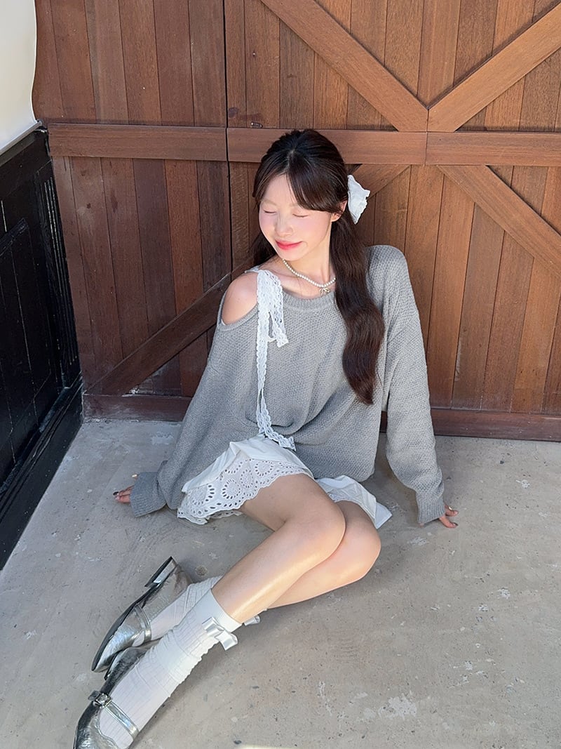【dress】切り替えワンピース　M25540