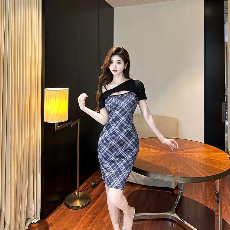 【dress】オフショルダーワンピース G21328